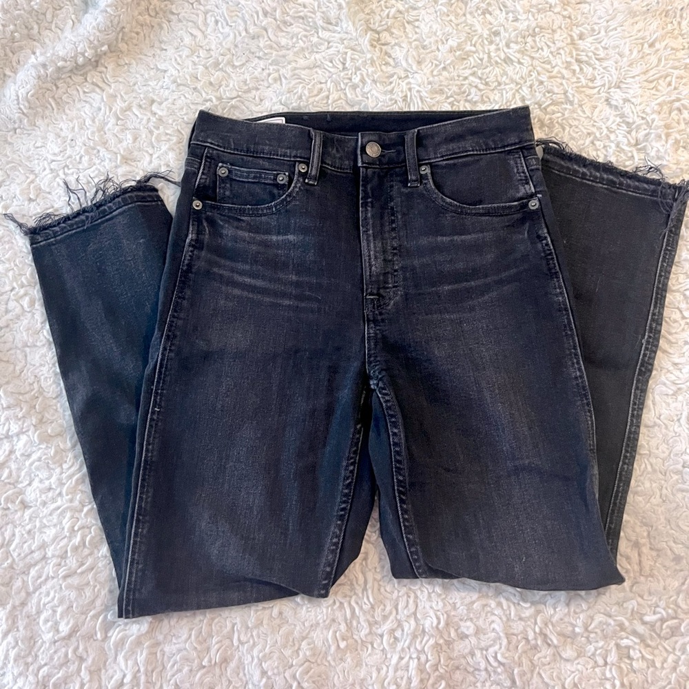 Gap Cigarette High Rise Black Women's Jeans